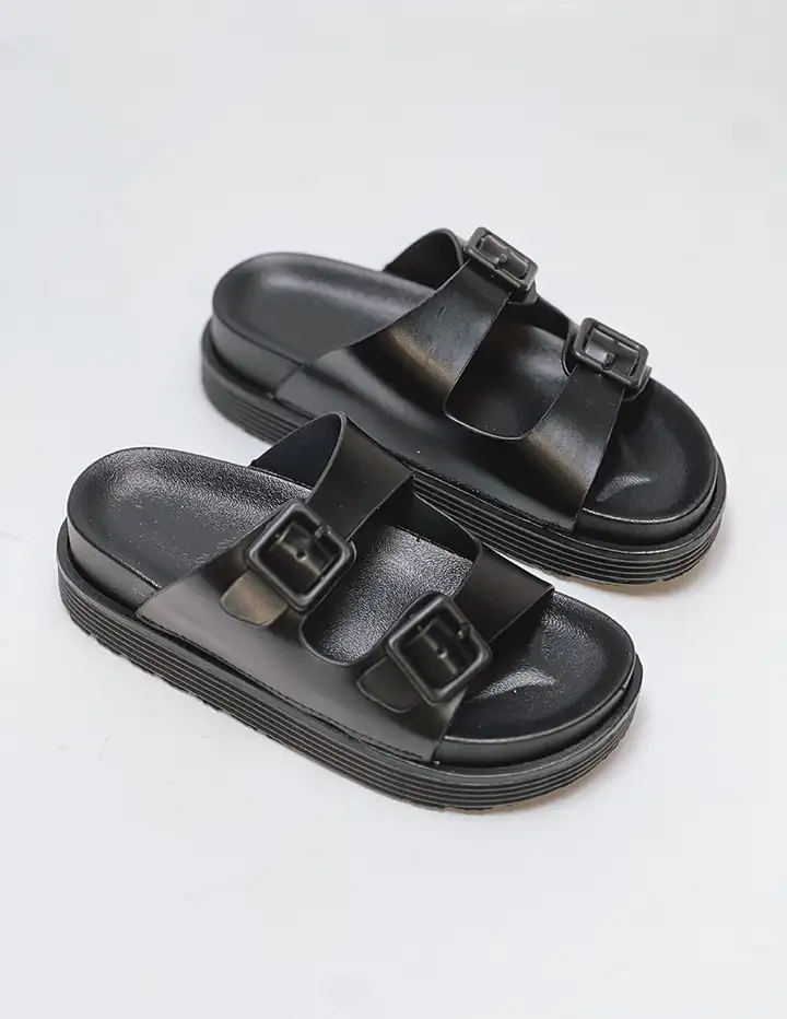 Franco Banetti Baja Slipper Black