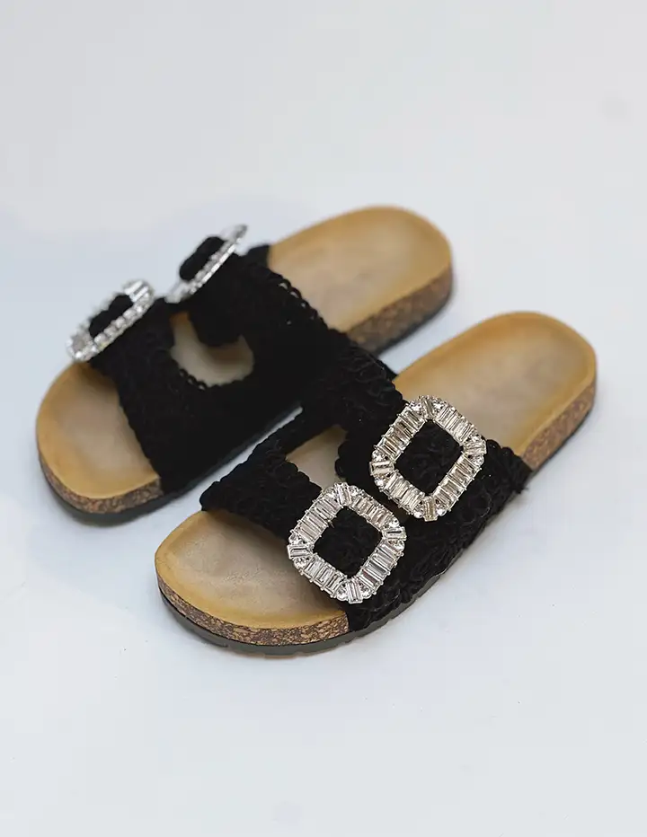 Franco Banetti Balao Slipper Black