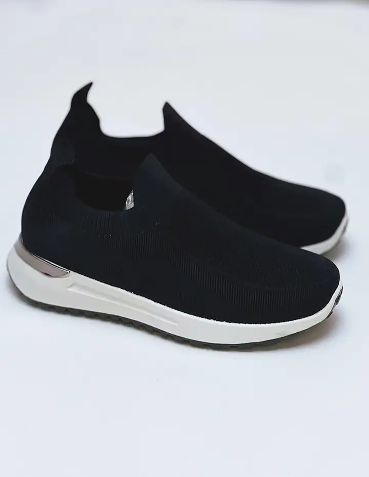 Franco Banetti Bun Sneakers Black