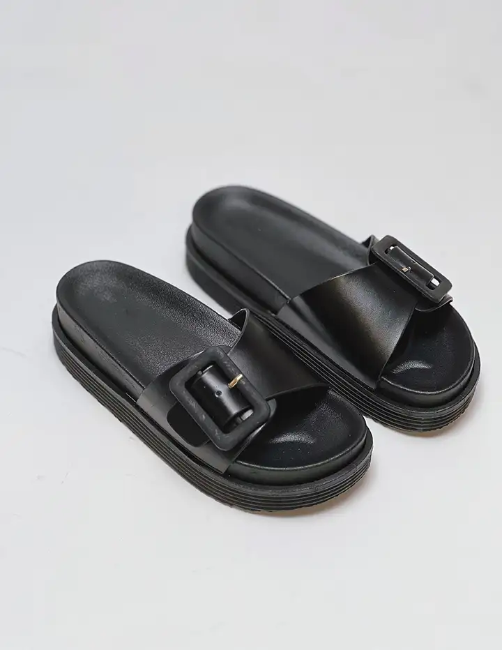 Franco Banetti Eger Slipper Black