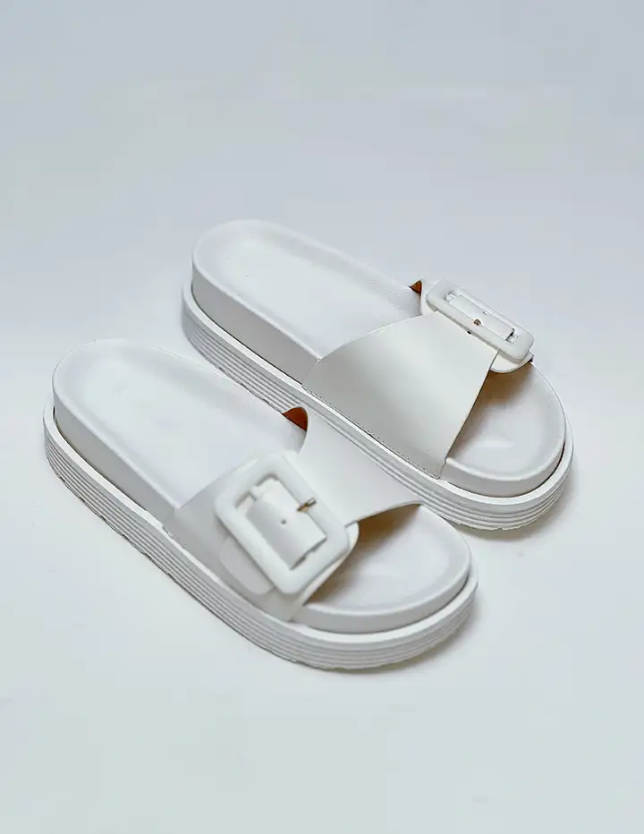 Franco Banetti Eger Slipper White