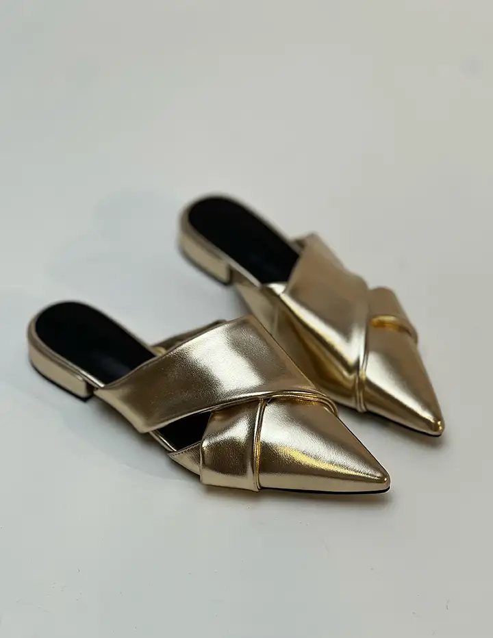 Franco Banetti Nobal Slipper Gold