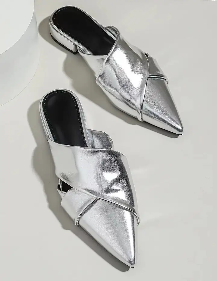 Franco Banetti Nobal Slipper Silver