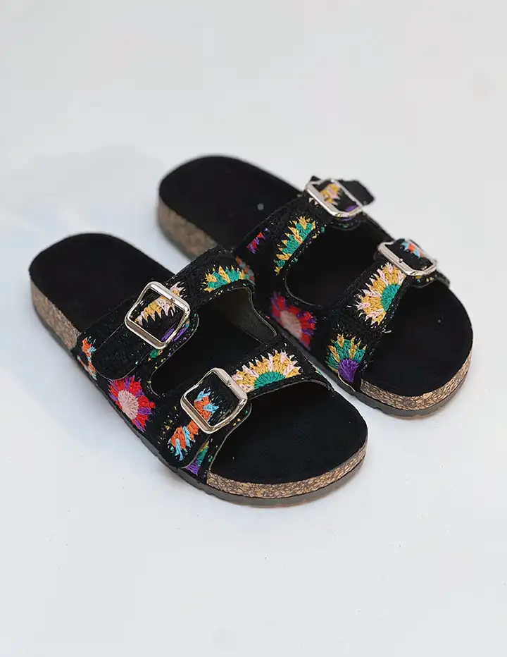 Franco Banetti Quito Slipper Black