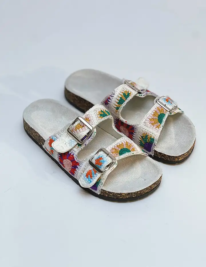 Franco Banetti Quito Slipper White