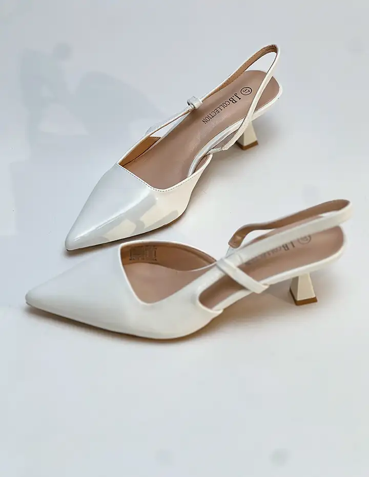 Franco Banetti Raju Pump White