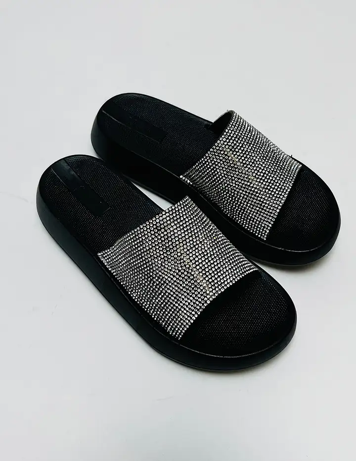 Franco Banetti Sopron Slipper Black