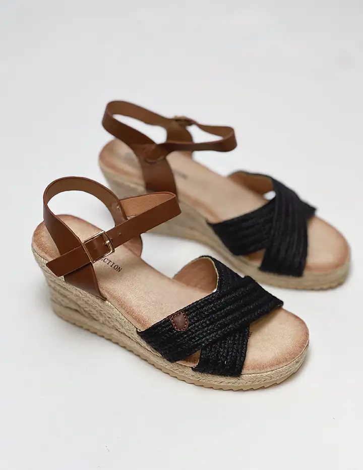 Franco Banetti Stende Sandal Black