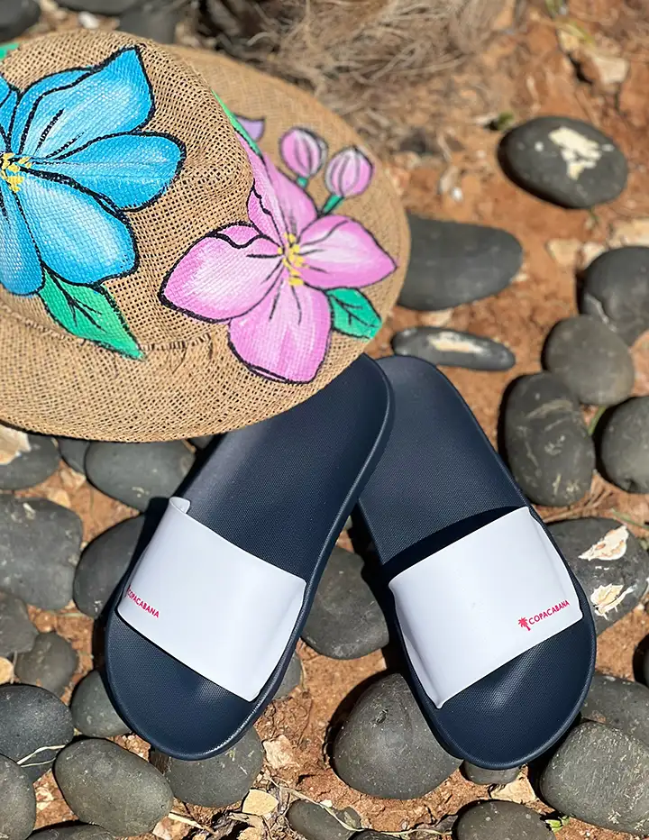 Francio Banetti Preza F Slide Navy-White
