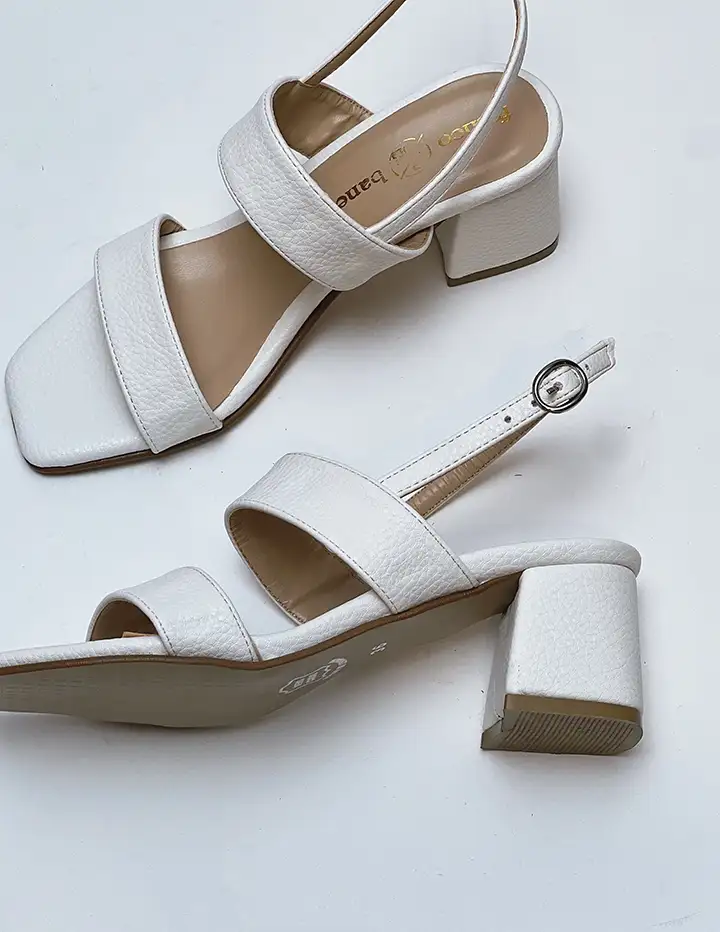 Franco Banetti Acacia Sandal White