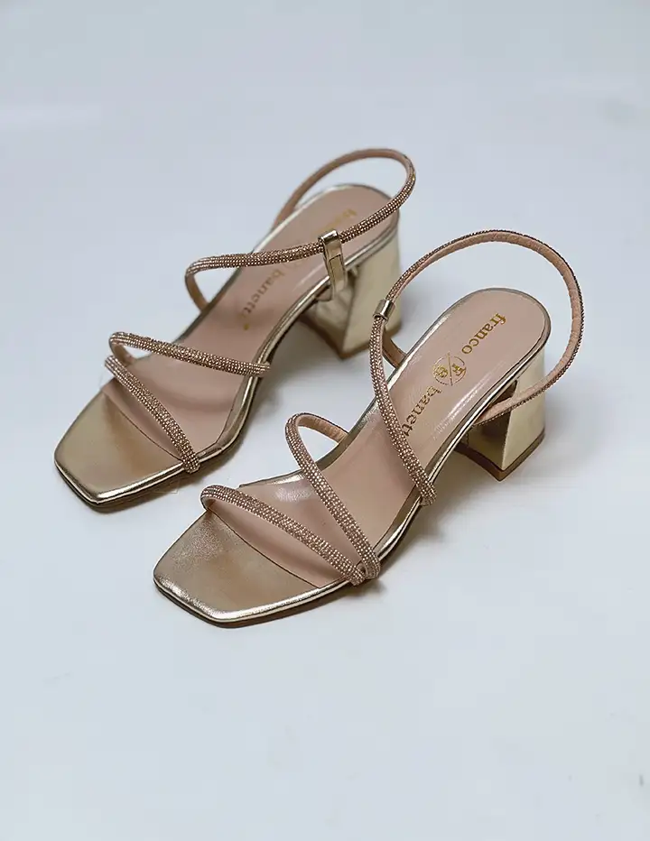 Franco Banetti Kinsale Sandal Gold