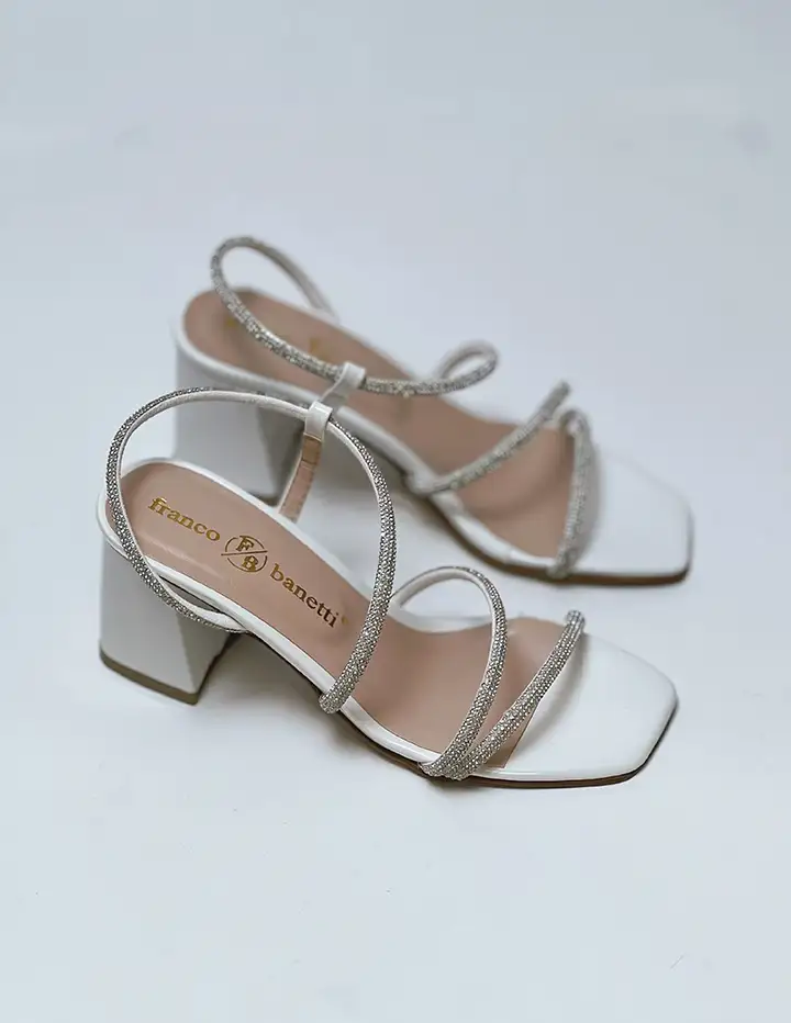 Franco Banetti Kinsale Sandal White