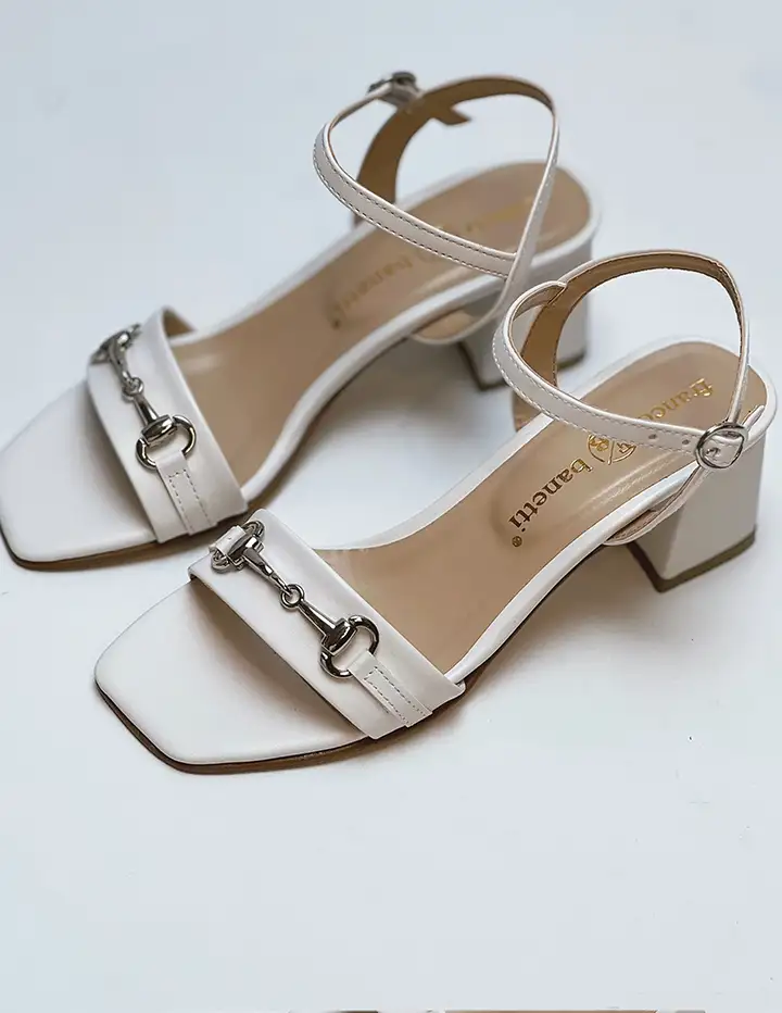 Franco Banetti Leia Sandal White