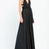 Franco Banetti V Dress Black 1