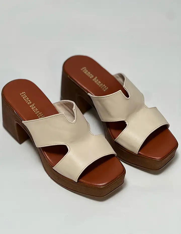 Franco Banetti Alia Heel Beige