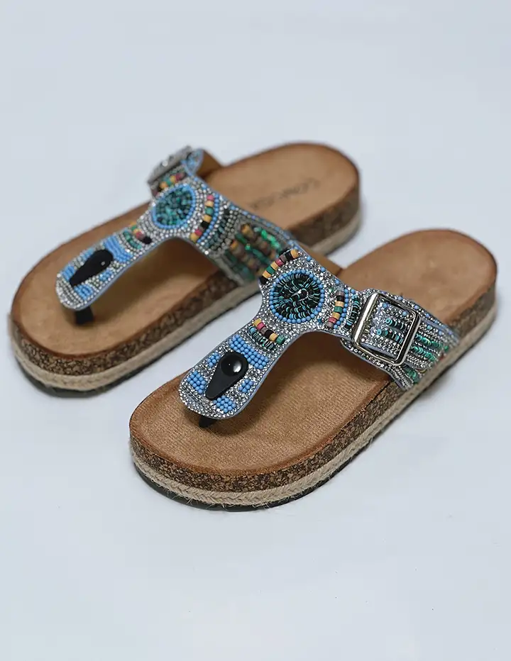 Franco Banetti Gowe Slipper Blue