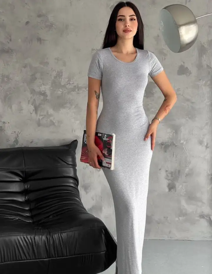 Franco Banetti Japa Dress Grey