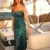 Celebrities By Nadia Dalida Dress Green