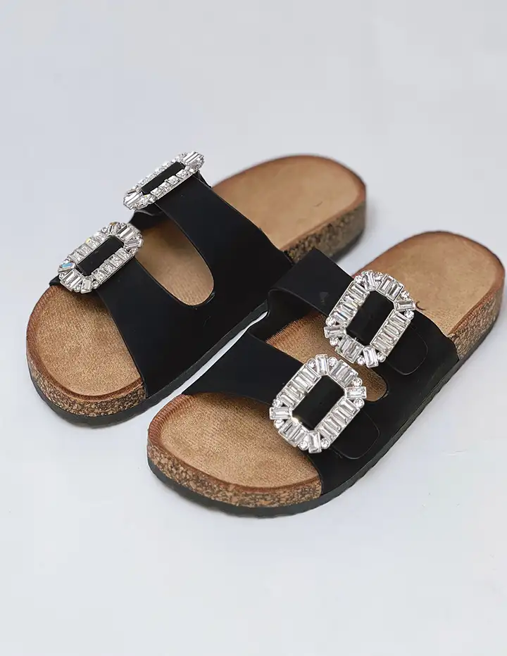 Franco Banetti Kabo Slipper Black