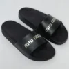 Franco Banetti Miu Miu Slide Black