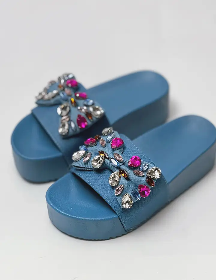 Franco Banetti Pora Slipper L.Blue