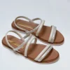 Franco Banetti Riba Sandal White