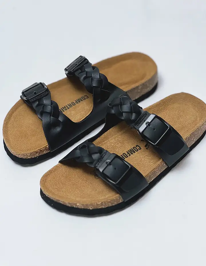 Franco Banetti Sean Slipper Black