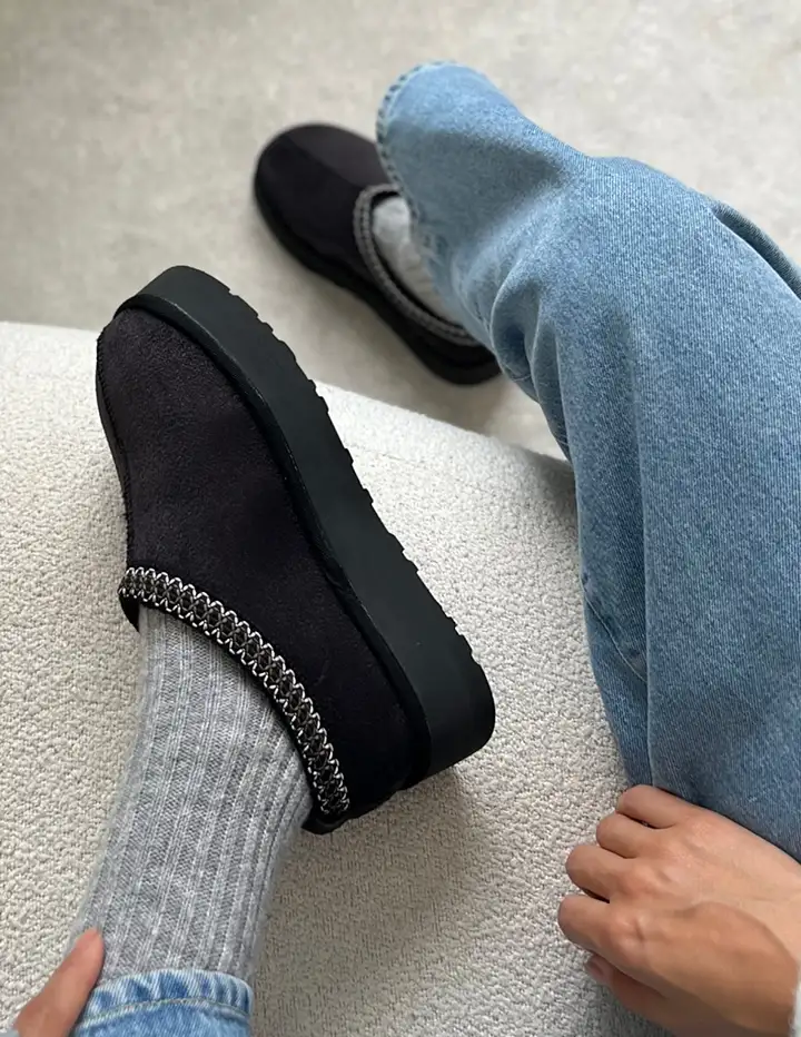 Franco Banetti Alea Slipper Black