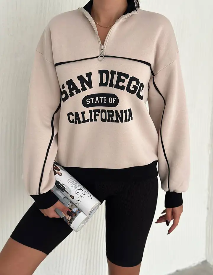 Franco Banetti Diego Hoodie Beige