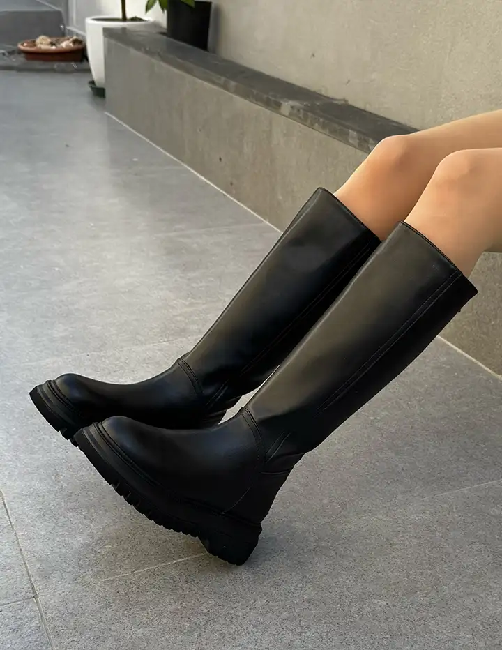 Franco Banetti Mado Boots Black