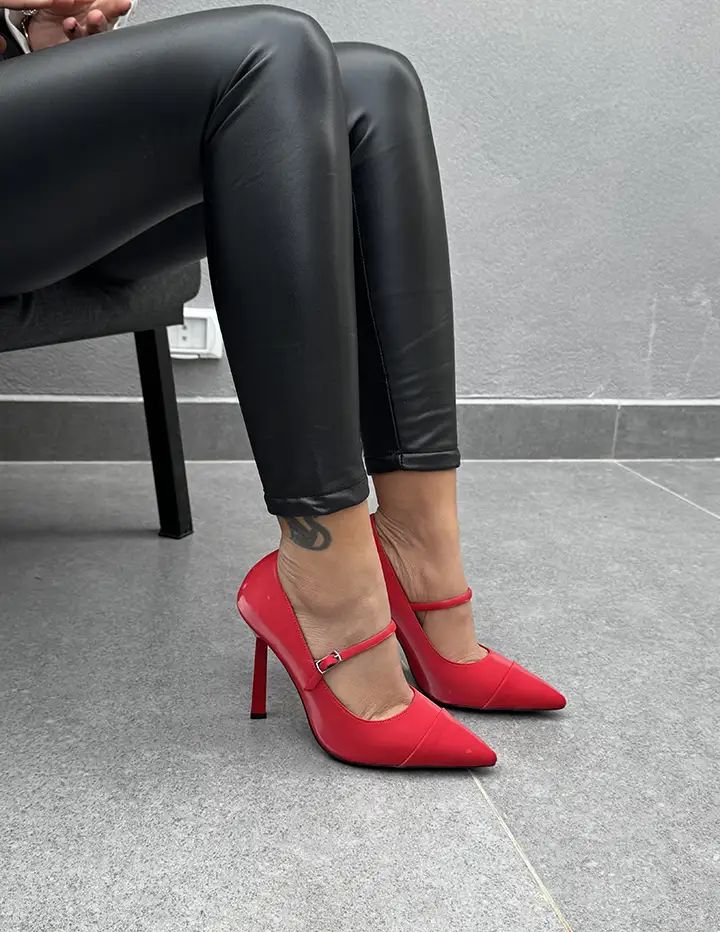 Franco Banetti Sydney Pump Red