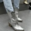 Franco Banetti Welling boots Silver