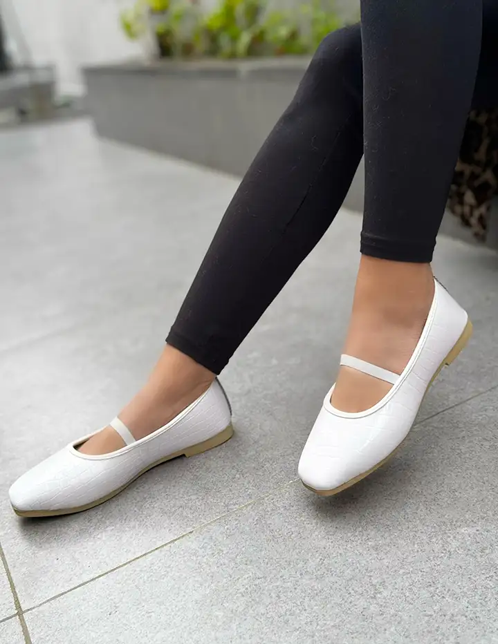 Franco Banetti Lavan Ballerina White