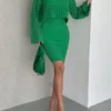 Franco banetti Merco Dress Green