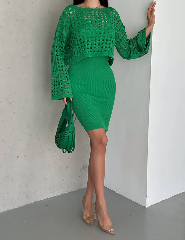 Franco banetti Merco Dress Green