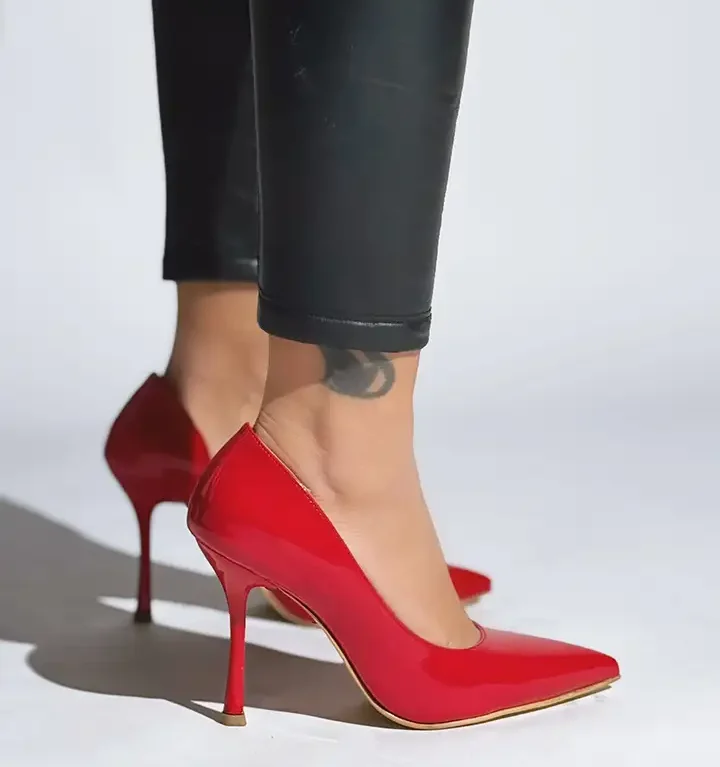 Franco Banetti Luxe Pump red Glo