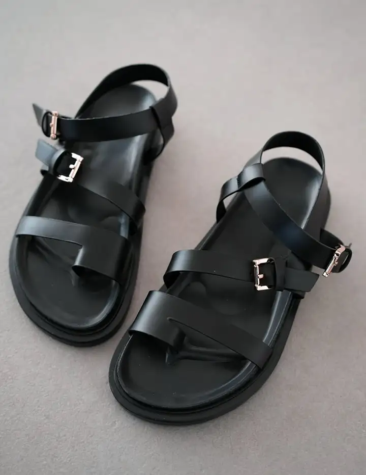 Franco Banetti Ady Sandal Black