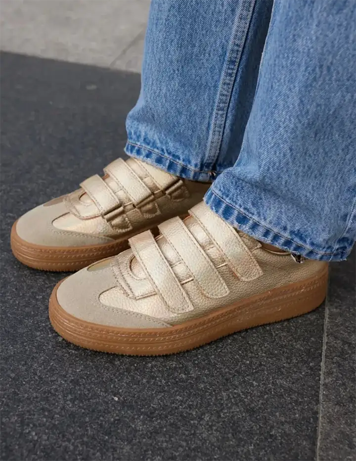 Franco Banetti Sela Sneakers Gold