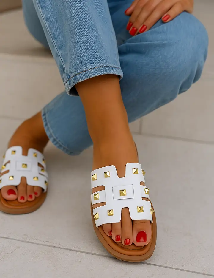 Franco Banetti Haro Slipper White