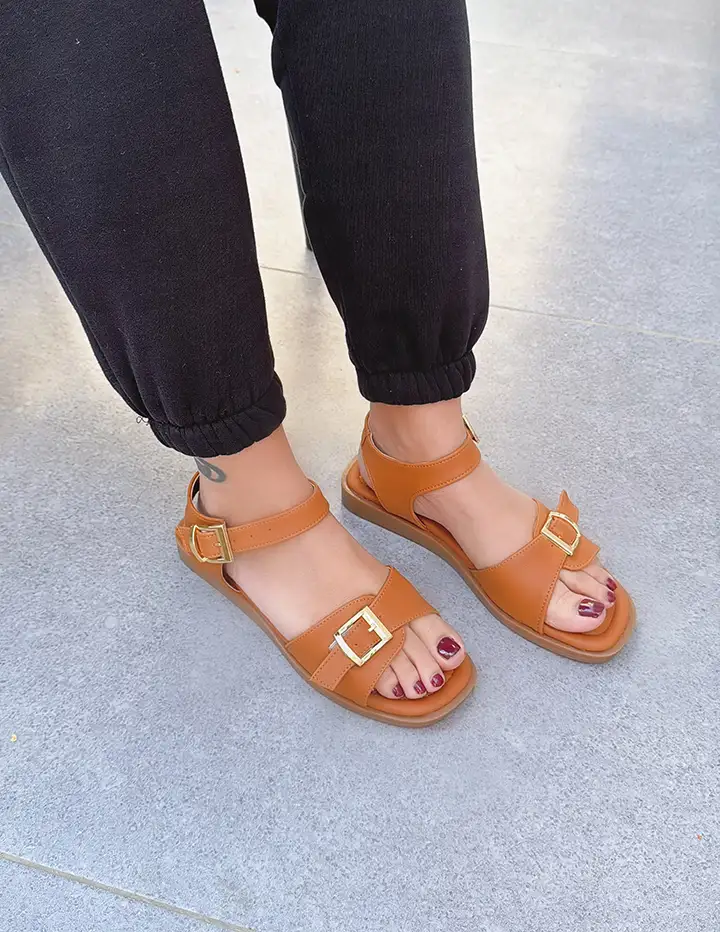 Franco Banetti Pati Sandal Camel