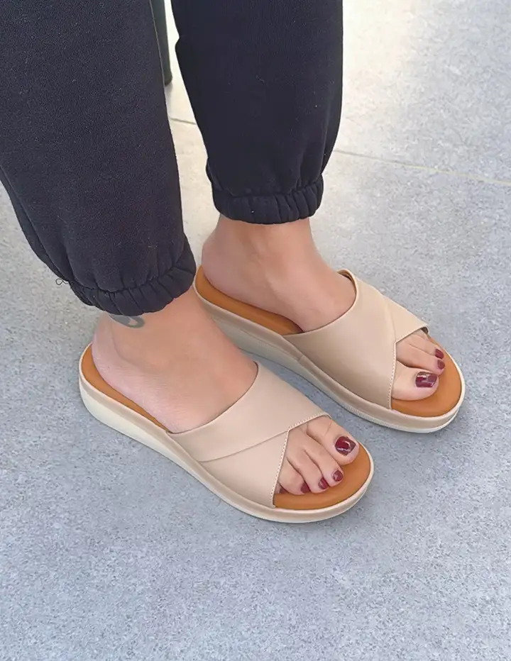 Franco Banetti Sesa Slipper Beige