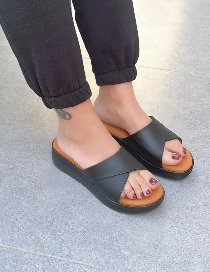 Franco Banetti Sesa Slipper Black
