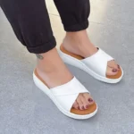 Franco Banetti Sesa Slipper White