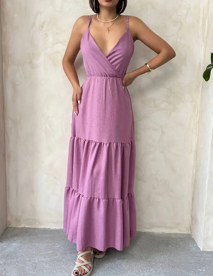 Franco Banetti Baro dress Purple 1