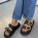Franco Banetti Cinsi Slipper Black