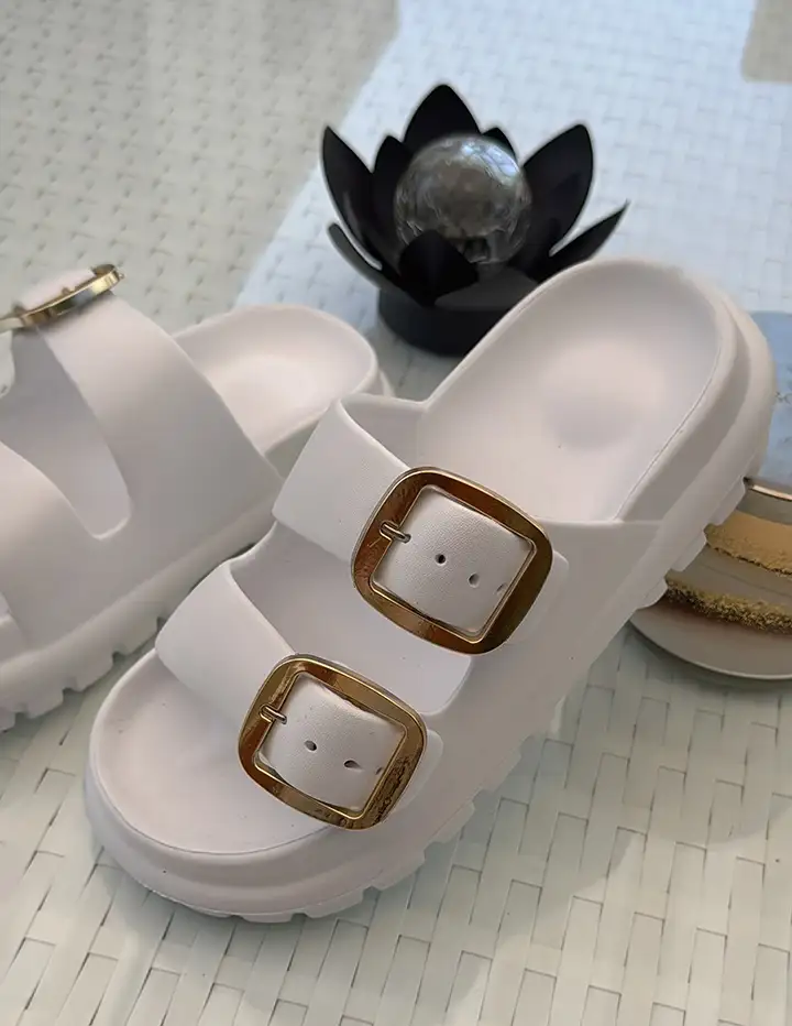 Franco Banetti Cinsi Slipper White