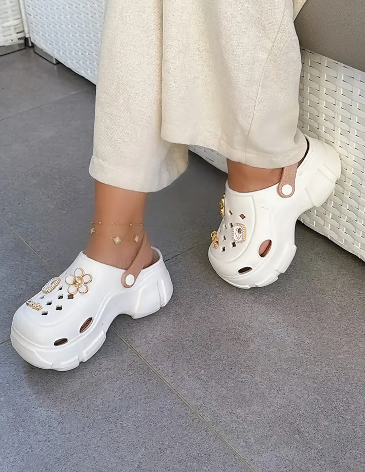 Franco Banetti Favou Slipper White