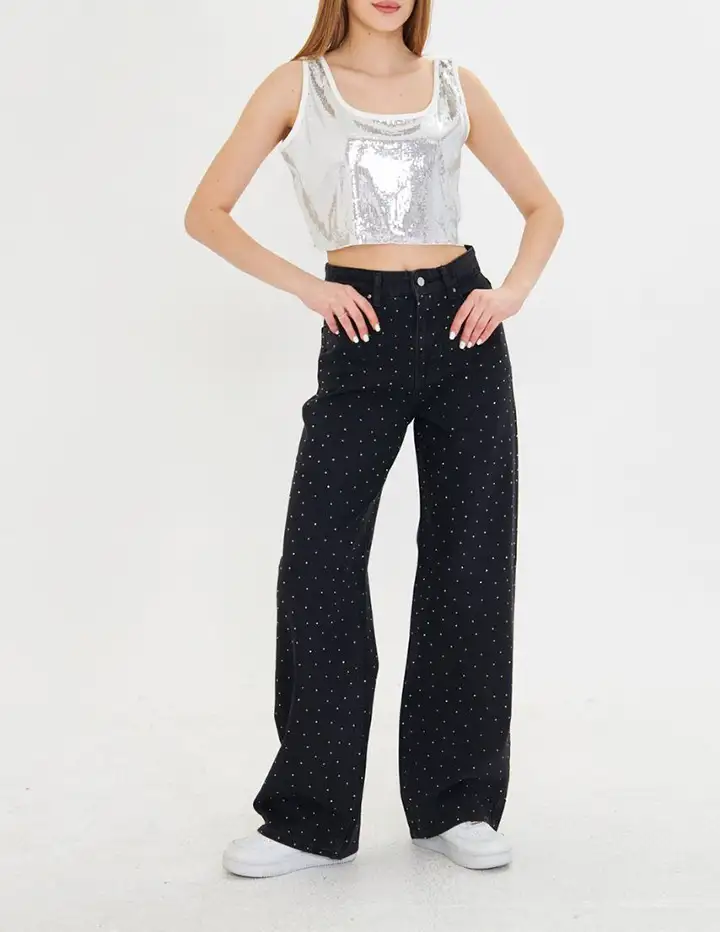 Franco Banetti Lana Jeans Black