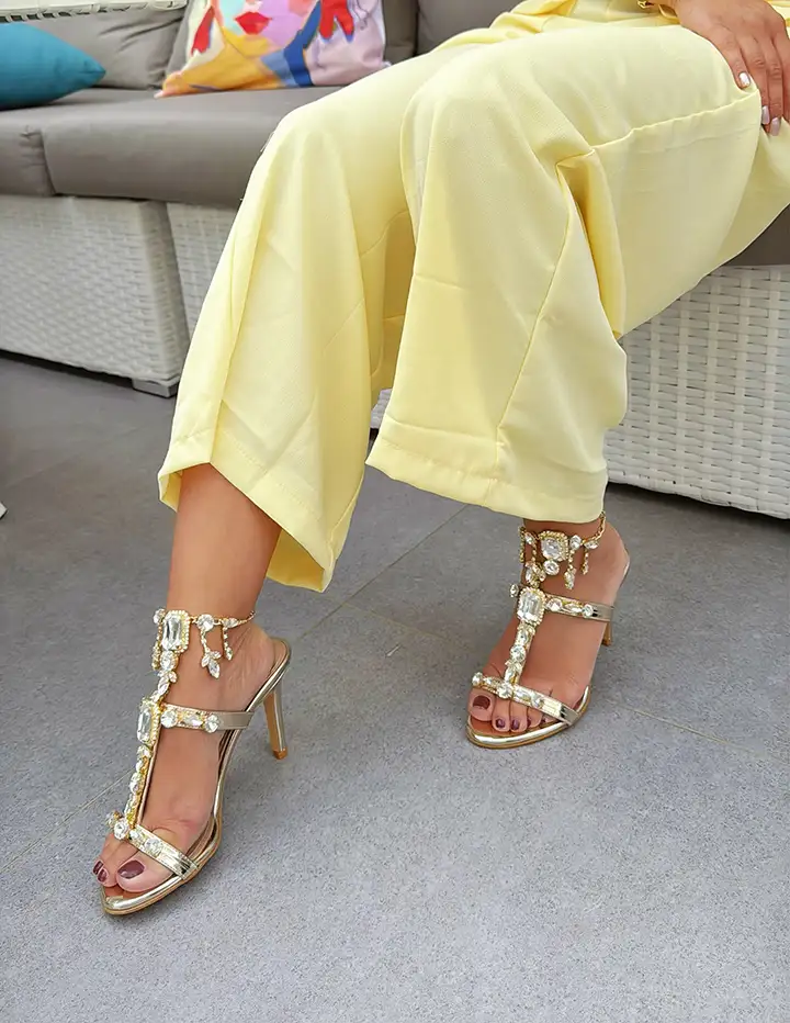 Franco Banetti Oak Sandal Gold