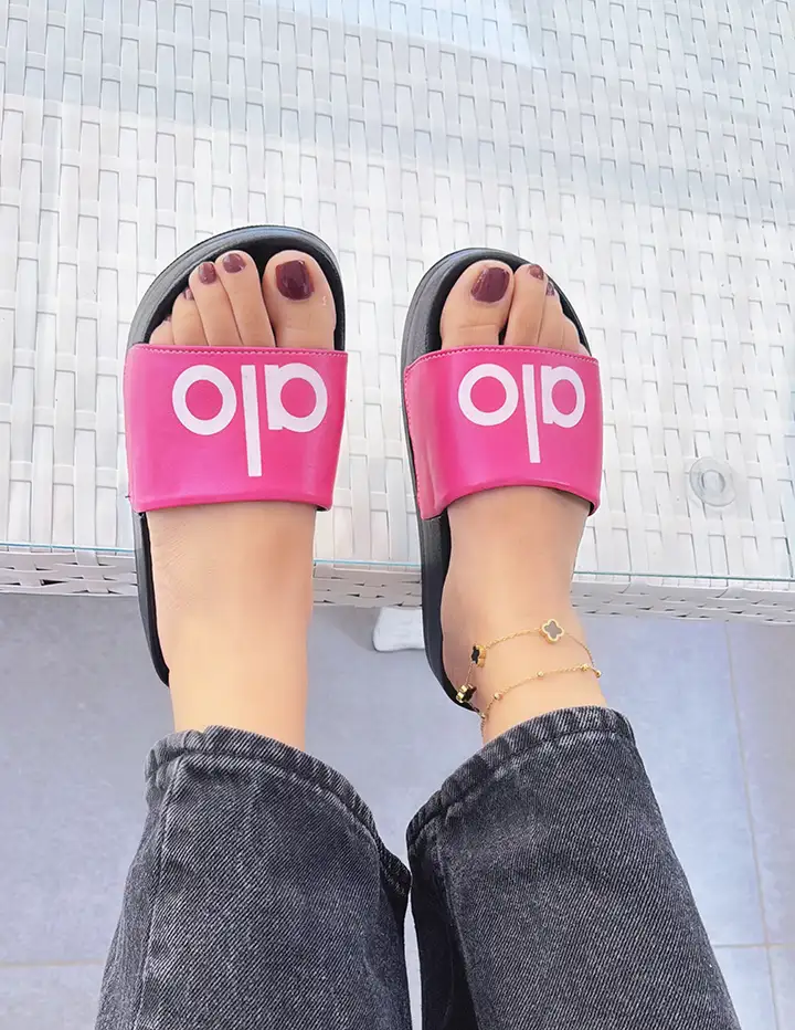 Franco Banetti Ola Slipper Fushia
